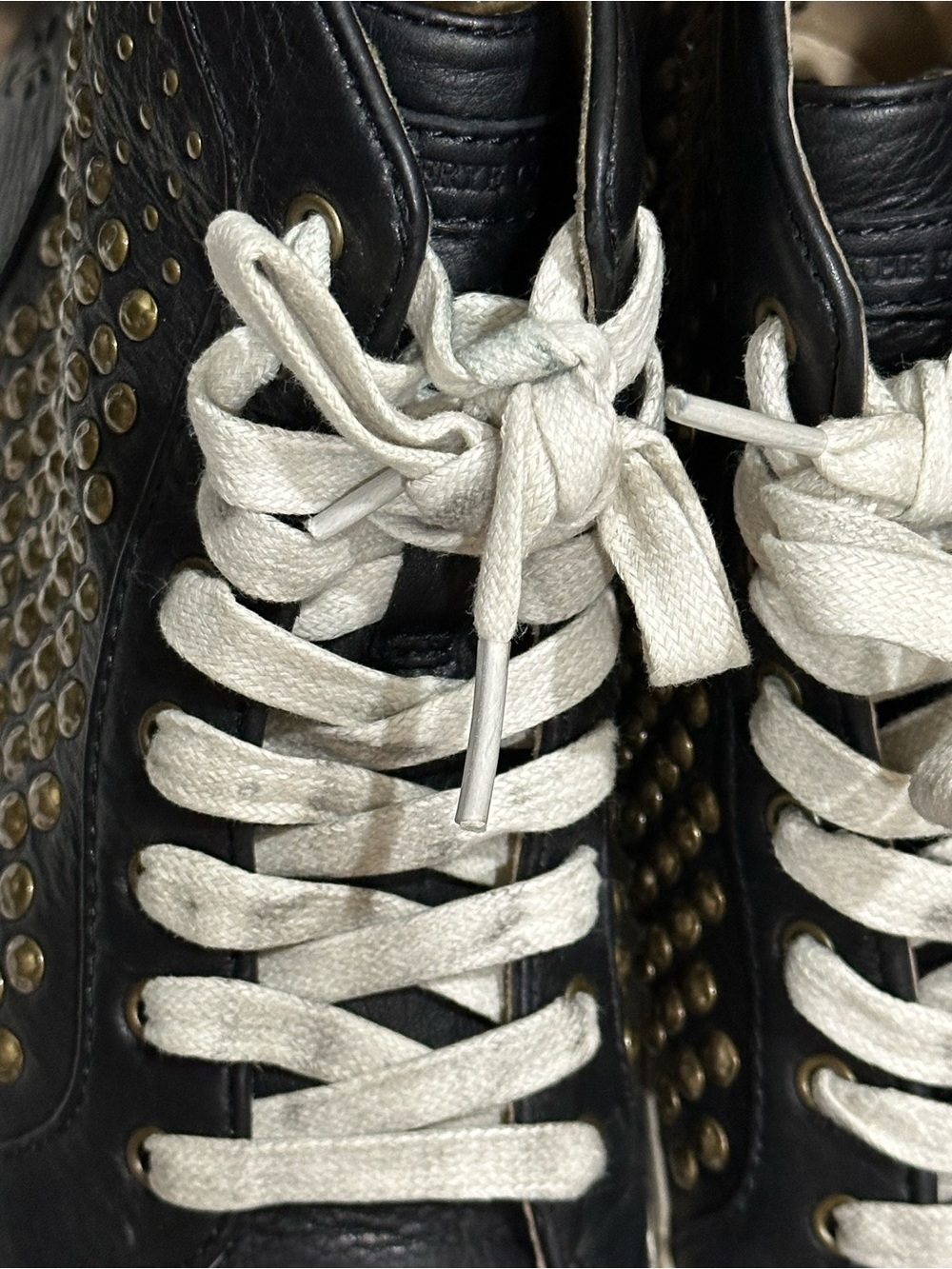 Frye Kira Studded Distressed boots